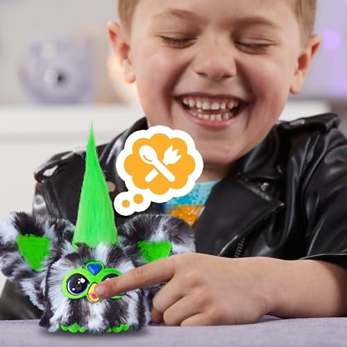 Furby Furblets Fierce & Fabulous 2 Pack, Greenie-Meanie & May-May with 45 Sounds Each, Electronic Plush Toys for Girls & Boys, Christmas Stocking Stuffer Gifts, Ages 6+ (Amazon Exclusive) - Image 5