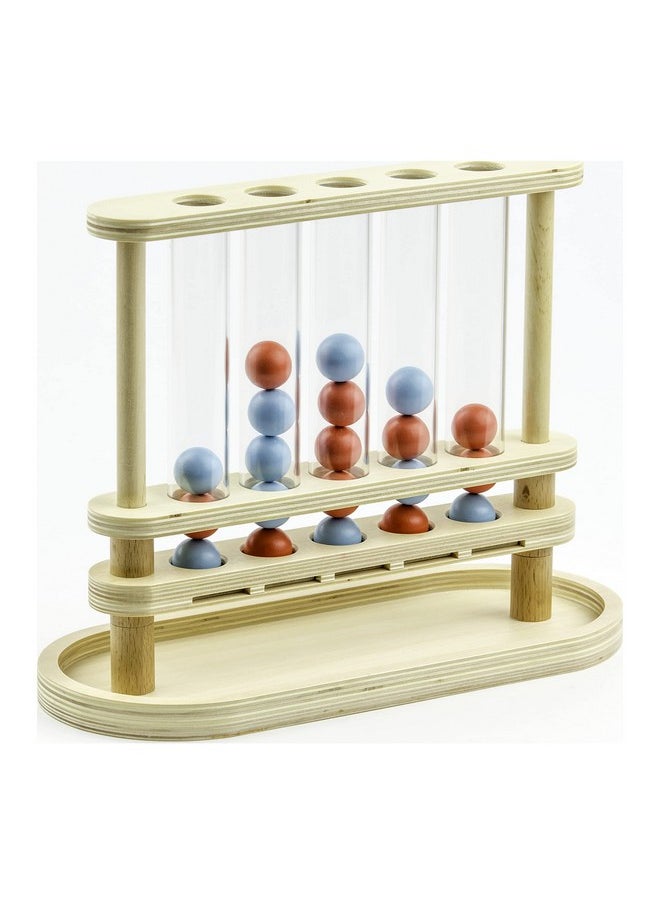 SPIN MASTER - Marbles Otrio Wood Strategy-Based Board Game For Adults, Families And Kids Ages 8 & Up 16.1-Inch L X 15.9-Inch W X 2.5-Inch H - Image 1