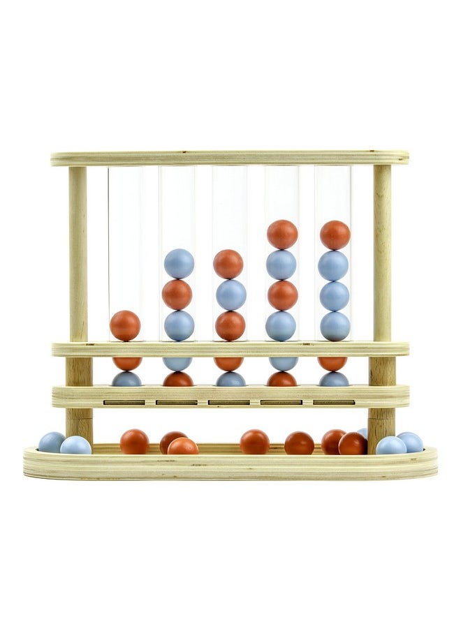 SPIN MASTER - Marbles Otrio Wood Strategy-Based Board Game For Adults, Families And Kids Ages 8 & Up 16.1-Inch L X 15.9-Inch W X 2.5-Inch H - Image 1