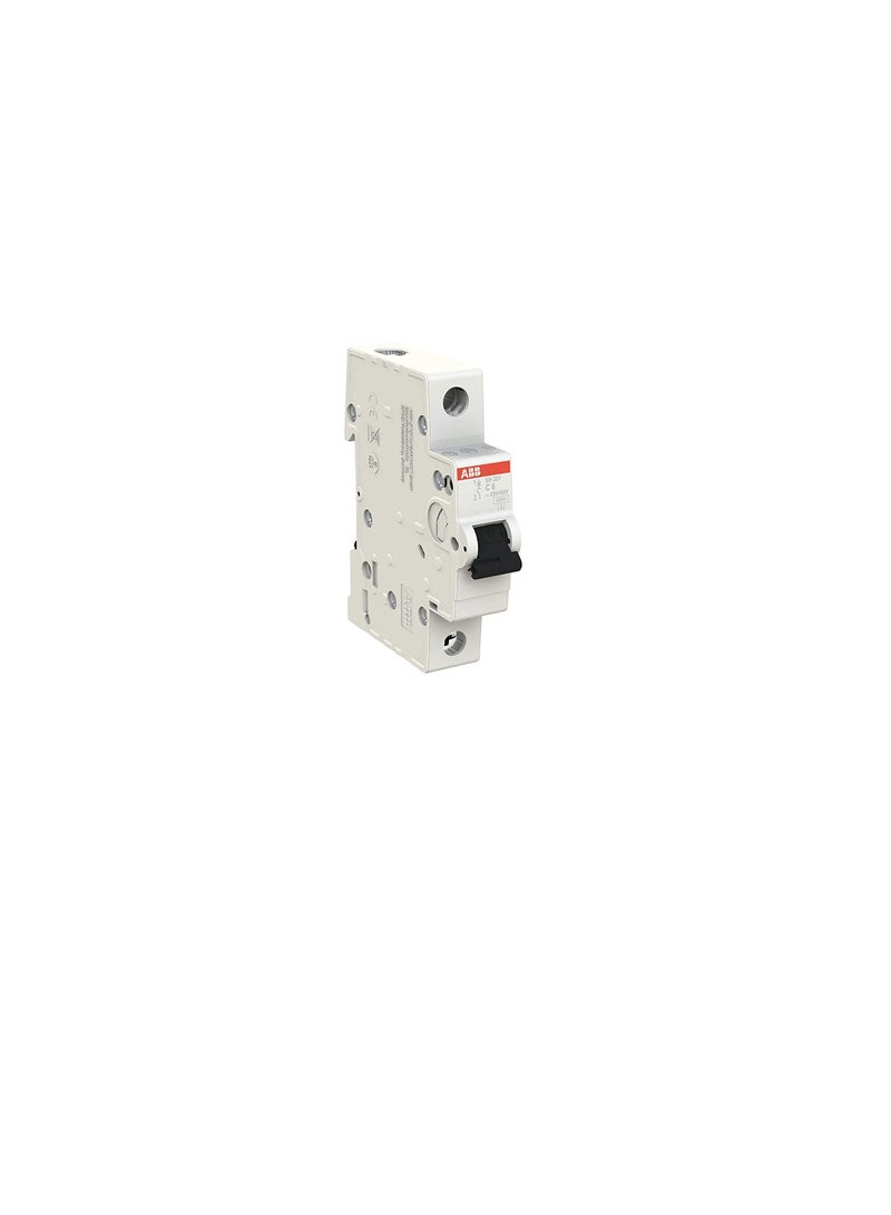 ABB SH201-C6 Miniature Circuit Breaker, 1 Pole, 6 Amp (ABB2CDS211001R0064) - Image 3