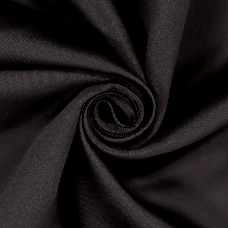 ECLIPSE Blackout Curtains for Bedroom-Darrell 37" x 84" Insulated Darkening Single Panel Rod Pocket Window Treatment Living Room, Black - Image 5