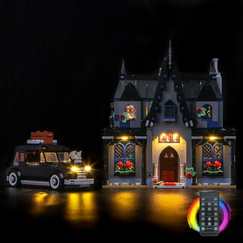 LocoLee Light kit Compatible with Lego 76786 Morticias Cottage No Model Only Light LED Lighting Accessories Compatible with Lego 76786 RC Version - Image 5