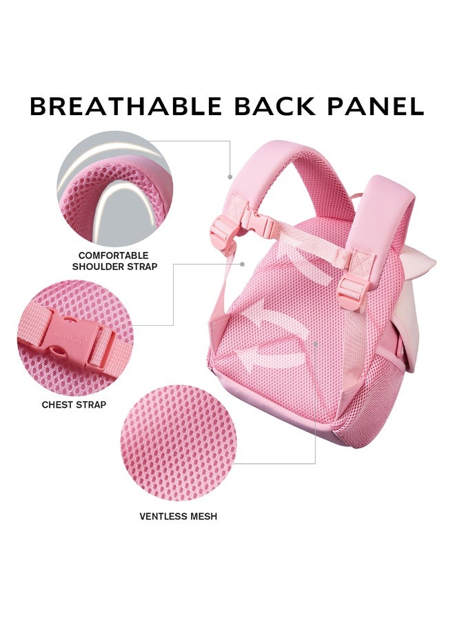 Nohoo 3D Cute Peppa Kids School Bag/Activity Bag 10" - Pink - Image 5