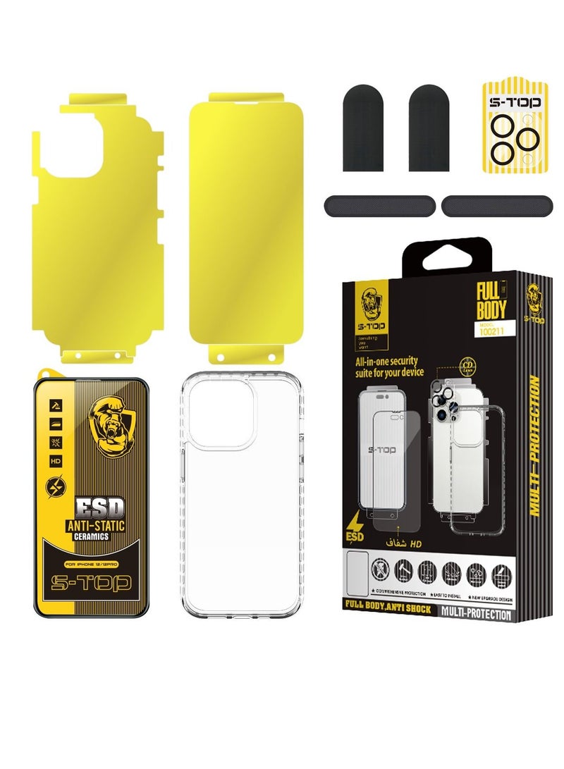 اس-توب بكج حماية متكاملة  لهاتف آيفون 14 ماكس من شركة اس-توب - Image 3