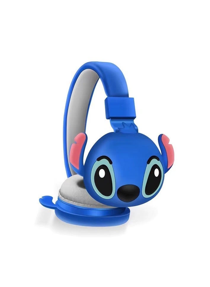 STITCH Wireless Bluetooth Over-Ear Headphone Foldable Gaming Headset Support FM Computer Mobile Phone Music Stereo Headset for Stitch Character - Image 2