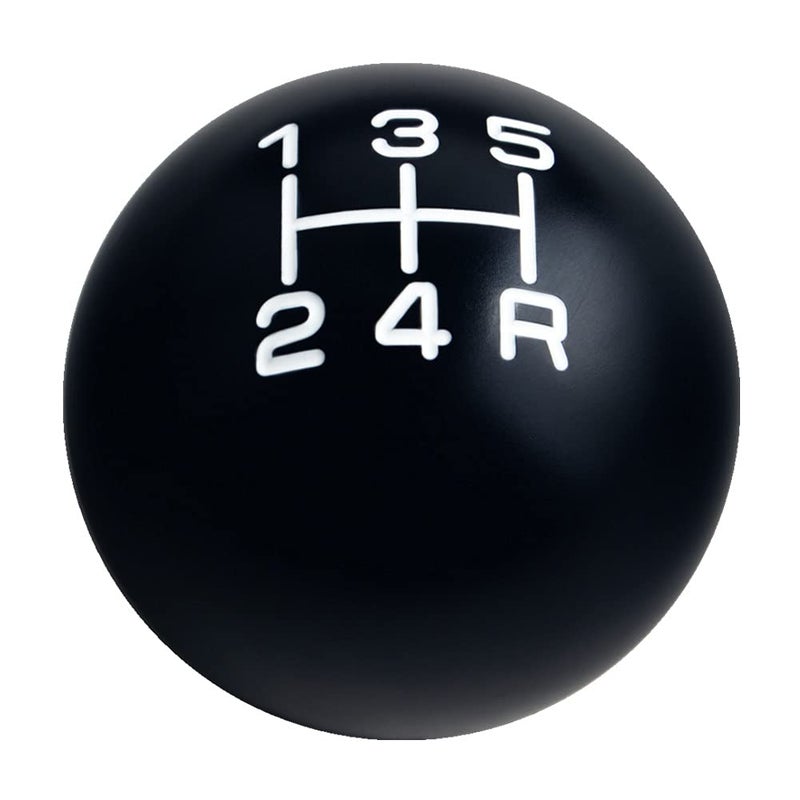 DEWHEL BlackWhite Inlay Sphere Aluminum 200 Grams Weighted Manual Shift Knob 5 Speed Short Throw Shifter M12x125 M10x15 M10x125 M8x125