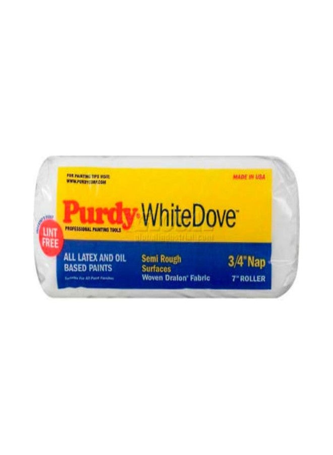 Purdy 140672074 White Dove Roller Cover, 7 inch x 3/4 inch nap - Image 1