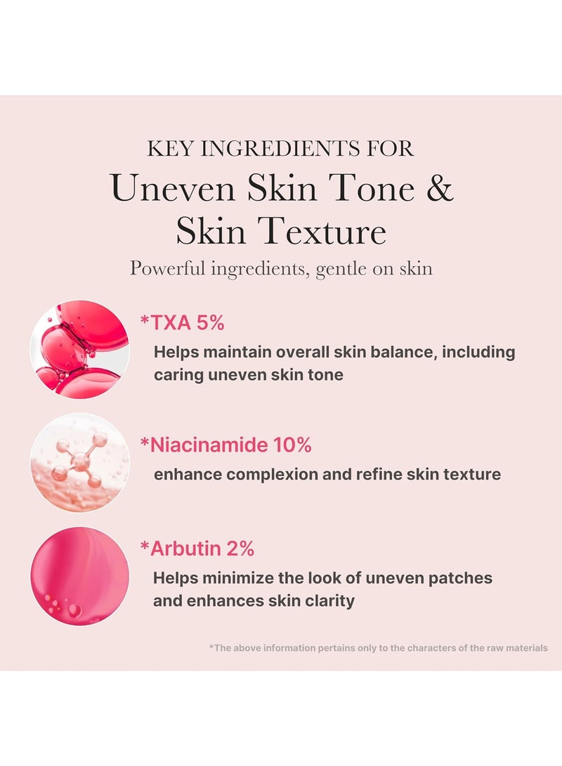 ميديكيوب TXA + Niacinamide 15٪ مصل الوجه المتوهج للعناية بعد البقعة  العناية بالبشرة الكورية اليومية الكاملة في واحد  العناية باللون غير المتساوي للبشرة والنسيج والترطيب  حمض ترانيكساميك عالي القوة 5 ٪  1.01 fl.oz - Image 4