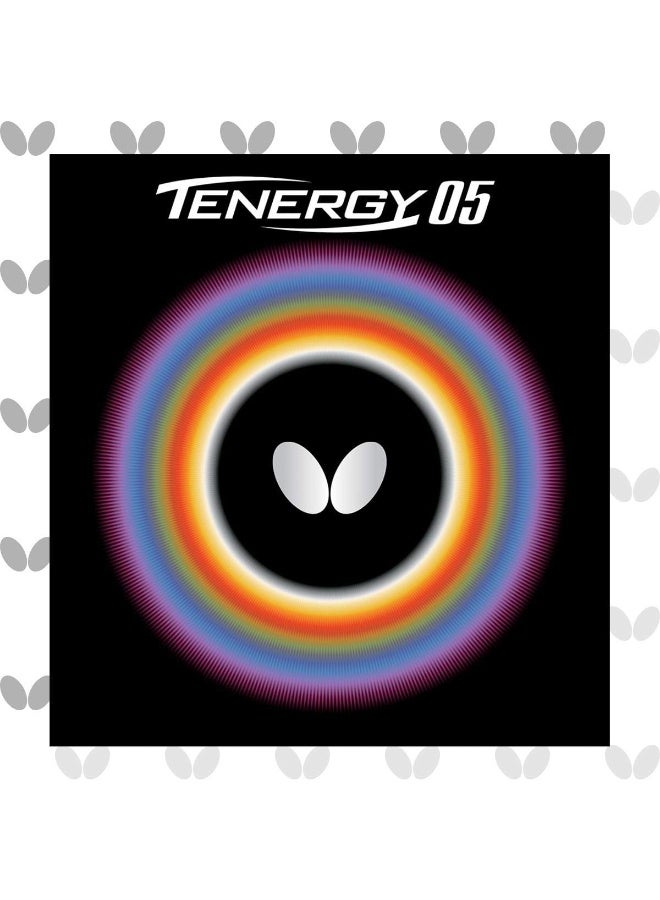 Butterfly Tenergy 05 Table Tennis Rubber 1.7 mm Black Professional Table Tennis Rubber - Image 1