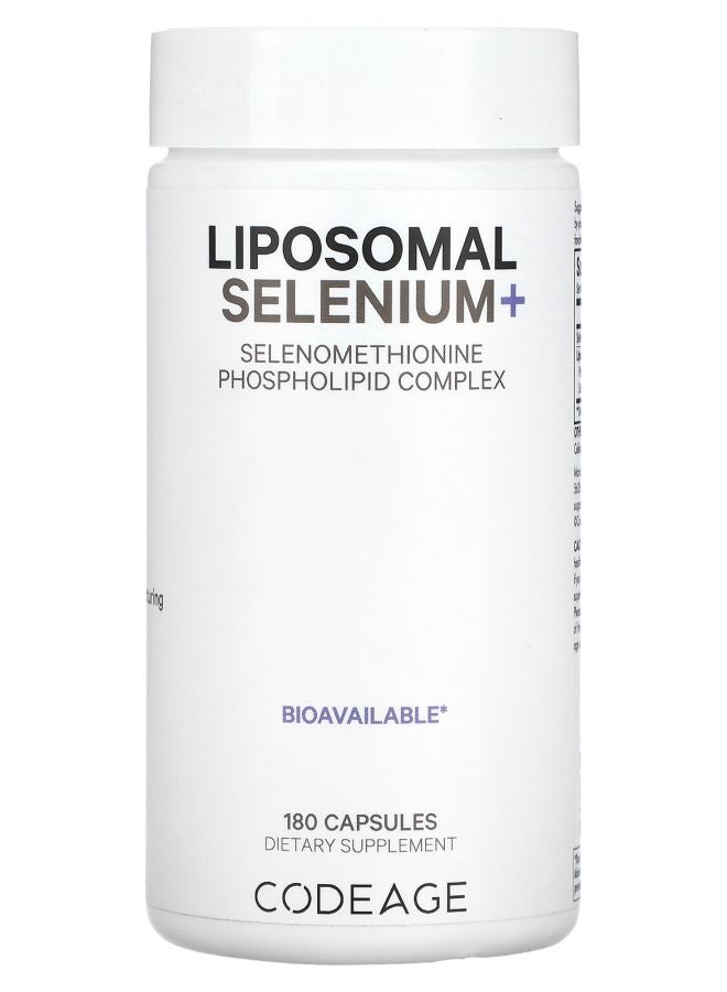 Codeage Liposomal Selenium+ 180 Capsules
