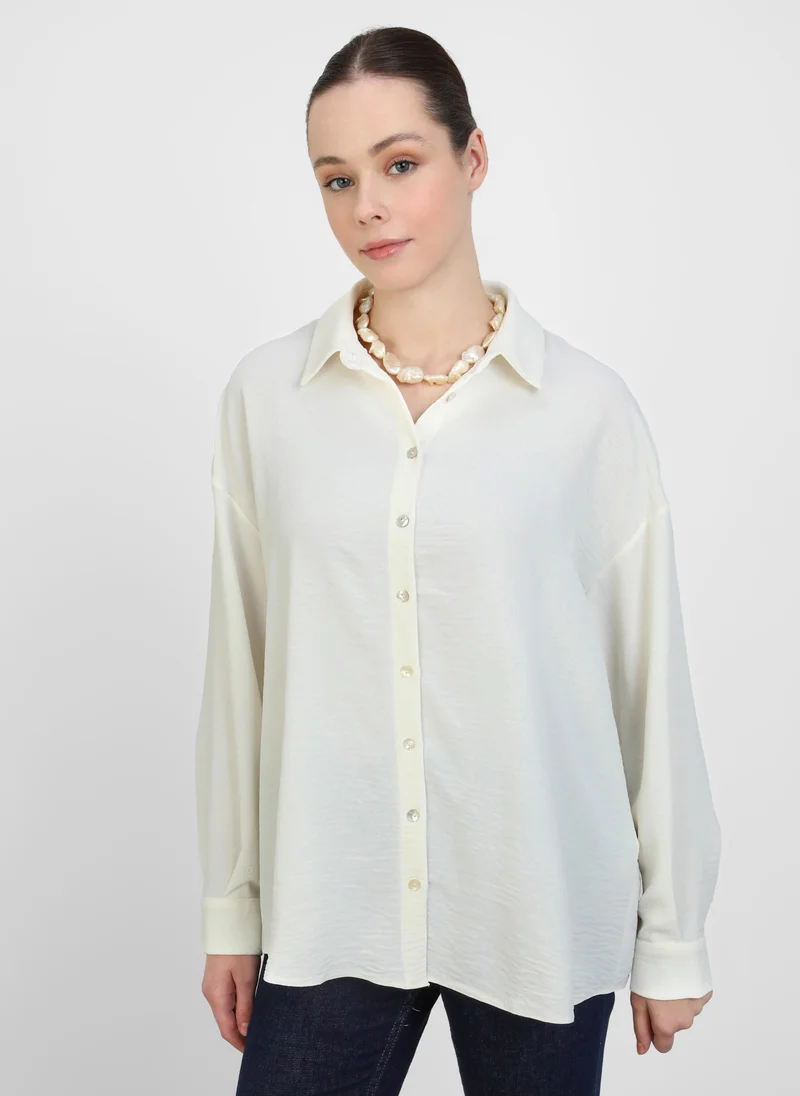 Refka by modanisa White - Blouses - Refka