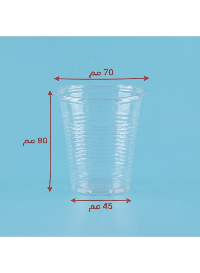 Ritco Carton Of Clear Plastic Water Cups, In a Bag (2000 Cups/Carton) - Image 2