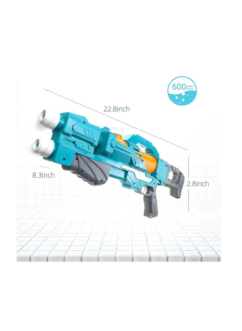 YelaJoy Water Pistols for Kids and Adults, 22.8" Long Super Strong Squirt Pistols Water Soaker Blaster 600CC, Water Toys for Summer Swimming Pool, Outdoor Water Battle  - Image 2