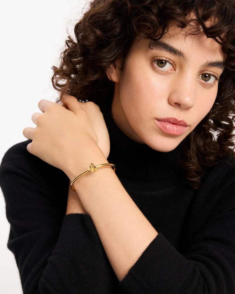 Kate Spade Double Knot Hinged Bangle