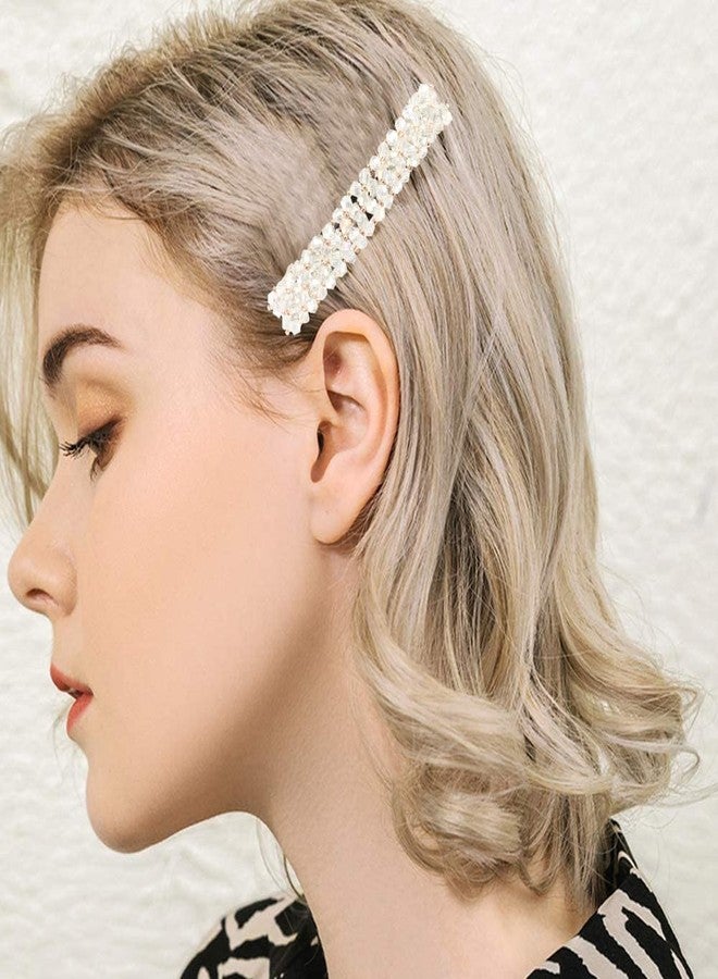 VinBee Crystal Hair Barrettes For Women, Cute Rhinestone Hair Clips Accessories,Fashion Rhinestone HairPins Bobby Pins For Women And Girls Gift -7 Colors - Image 5