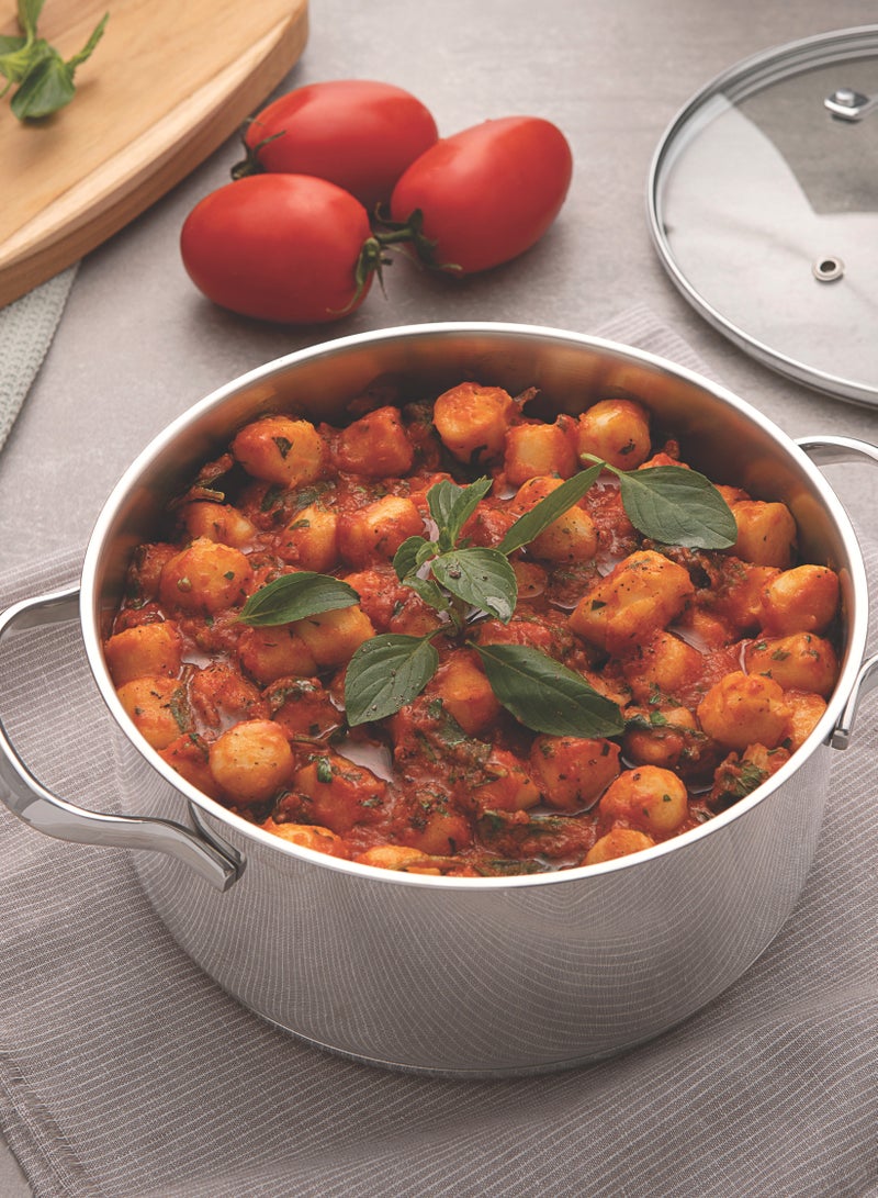 ترامونتينا أونا  سم . لتر كسرولة ستانلس ستيل بقاع ثلاثي الطبقات - Image 5