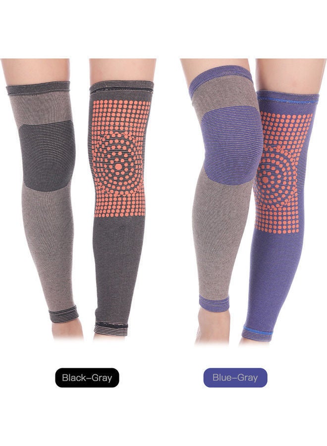 NIBEMINENT Winter Warm Knee Brace Pads Self Heating Sleeve Thermal Leg Warmer Sports Protector L 24*2*15cm - Image 4