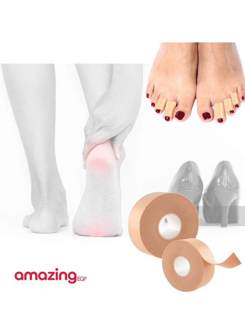 amazing.EGP Heel Tape - First Aid Waterproof Heel Grips for Shoes|amazingEGP| Foot Cushion Pads for Wear-Resistant Blister, Chafing, Friction |1 Roll  - Image 2