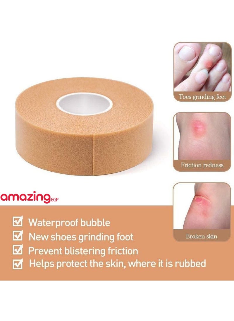 amazing.EGP Heel Tape - First Aid Waterproof Heel Grips for Shoes|amazingEGP| Foot Cushion Pads for Wear-Resistant Blister, Chafing, Friction |1 Roll  - Image 4