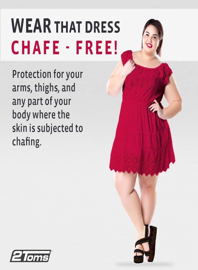 2Toms SportShield Xtra, Soothing All Day Anti-Chafe Prevention, Waterproof Protection from Thigh Chafing and Skin Irritation, 6-Pack Single-Use Towelettes - Image 4