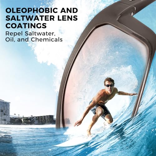 KastKing Huzzah Polarized Sport Sunglasses for Men and Women, Ideal for Driving Fishing Cycling and Running,UV Protection - Image 2