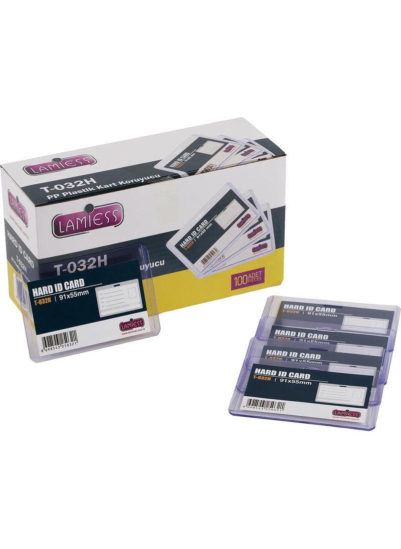 Lamiess T-032 H Horizontal Pp Plastic Card Protector 