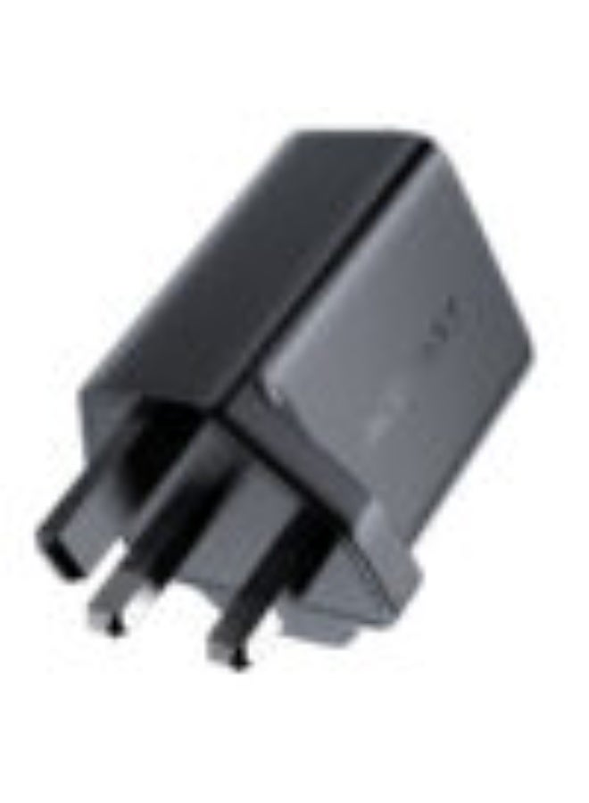 ACEFAST Fast Wall Charger A8 PD32W, Dual Port Charger 1 USB-C & 1 USB-A, UK plug, Smart Output, support for PD3.0 / for PPS / for QC4+ / for QC3.0 - Black - Image 3