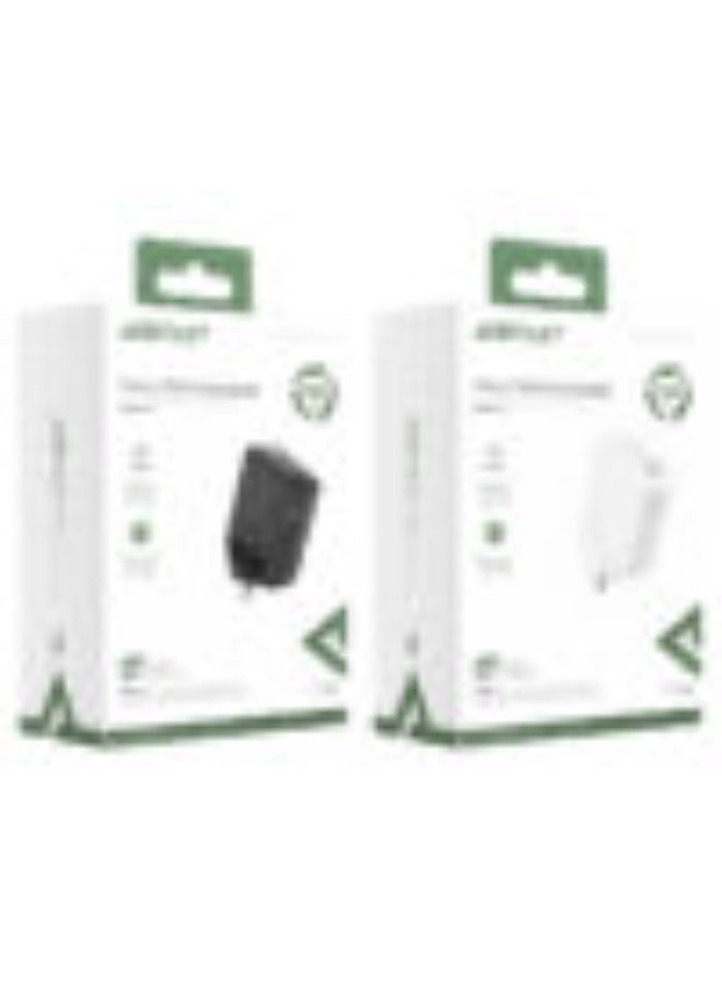 ACEFAST Fast Wall Charger A8 PD32W, Dual Port Charger 1 USB-C & 1 USB-A, UK plug, Smart Output, support for PD3.0 / for PPS / for QC4+ / for QC3.0 - Black - Image 5