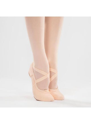 Women's Split-Sole Canvas Demi-Pointe Ballet Shoes - Salmon - pzsku/Z3847111447A632818FB4Z/45/1748269694/c11640e5-14f6-4cb8-89c6-6843dfb0b3ee