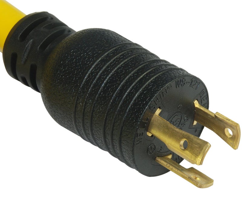 Conntek 30 Amp 125V 3-Prong Locking NEMA L5-30 Extra Heavy-Duty 10/3 STW Generator Cord - 25ft - Image 3