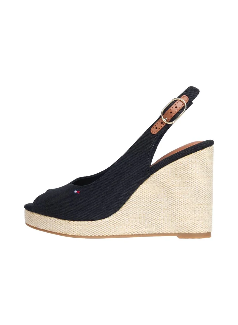 TOMMY HILFIGER High Wedge Slingback Espadrilles