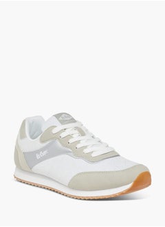 Lee Cooper Women's Panelled Sneakers with Lace-Up Closure  - Image 2