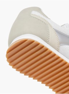 Lee Cooper Women's Panelled Sneakers with Lace-Up Closure  - Image 5