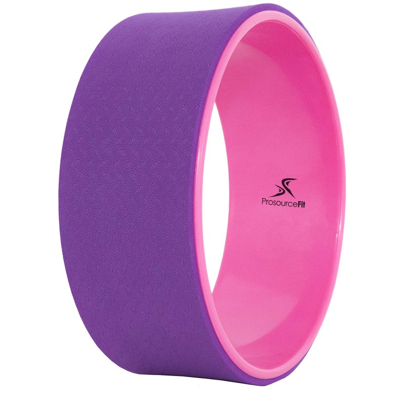 ProsourceFit Yoga Wheel Prop 12” for Improving Yoga Poses, Backbends, Flexibility, Balance, Stretching, Relaxation - Image 1