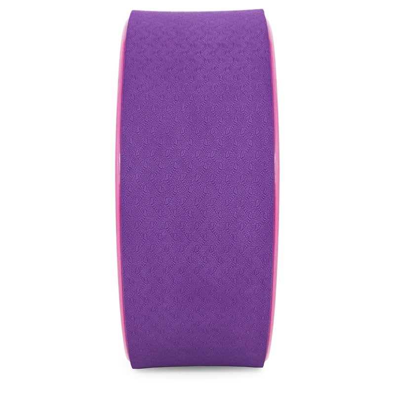 ProsourceFit Yoga Wheel Prop 12” for Improving Yoga Poses, Backbends, Flexibility, Balance, Stretching, Relaxation - Image 2