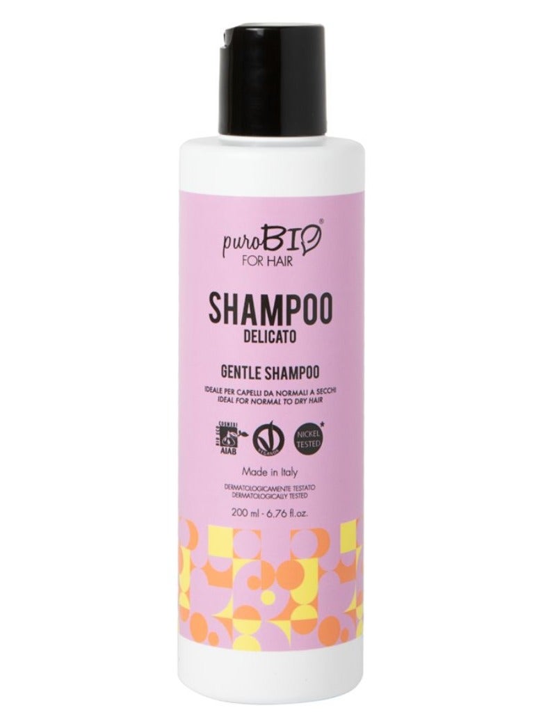 puroBio Gentle Shampoo for Frequent Washing 200ml - Image 1
