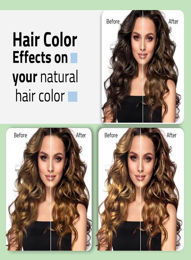 leorx Hair Dye shampoo, Chestnut Brown 3 In 1 Color Shampoo Instant Herbal Coloring Shampoo Refresh Hair For Women&Men - Tintes Para El Cabello Profesional - Image 3