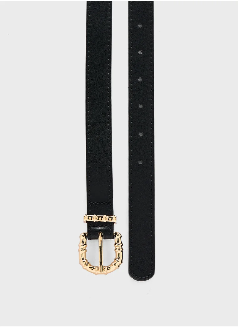 ايلا Statement Buckle Belt