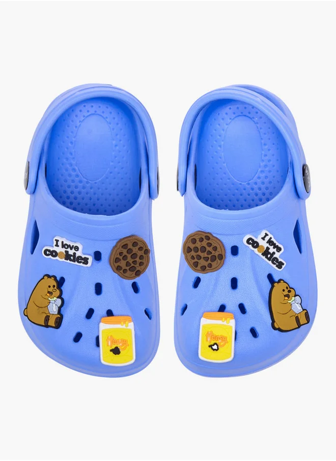 أكوا Accent Detail Clogs with Backstrap