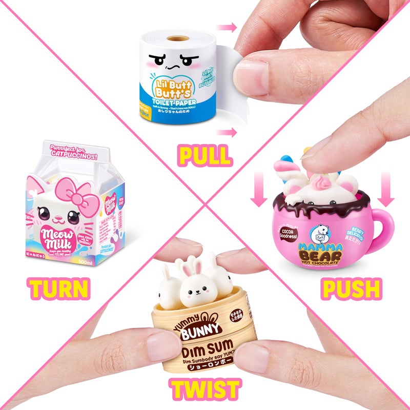 Mini Brands Kawaii Capsule by ZURU, Surprise Kawaii collectable minis, Blind Packaging, Japanese Themed collectables (2 Pack) - Image 3