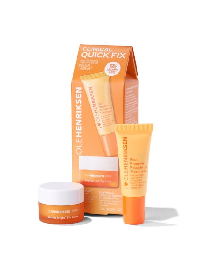 Ole Henriksen Clinical Quick Fix Mini Vitamin C + Peptide Duo - Image 1
