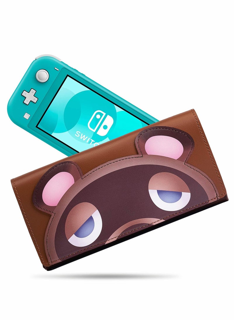 Excefore Carrying Case Compatible with Switch Lite,Portable Protective Travel Clutch Case,Slim Clutch Travel Case with Game Card Cartridges  - Image 1
