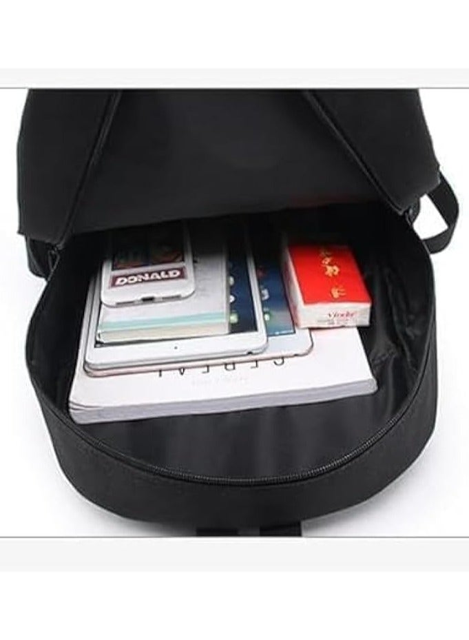 general 3Pcs Backpack Set Spider Man School Backpack Large Capacity Casual Backpack with Lunch Bag and Pencil case for Kids Fans - Image 3