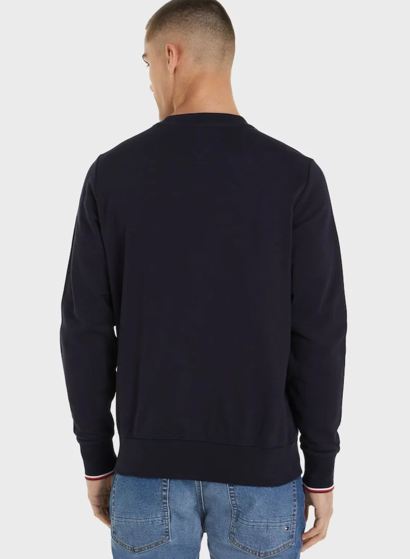 TOMMY HILFIGER Logo Crew Neck Sweatshirt