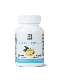 Probiotics Colon Optimizer Supplement Gut Health And Stomach Supplement For Men And Women Organic Probiotics With Ginger And Peppermint For Digestive Health 30 Capsules 1 Pack