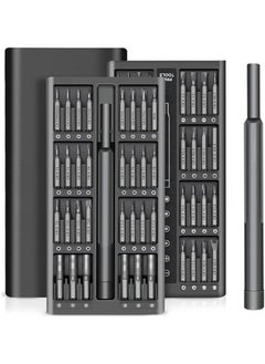 Arabest Precision Screwdriver Set 63 In 1 Magnetic Driver Bits Small Mini Pocket Screwdriver Tool Band Aluminum Case Repair Kit For Electronics Smartphone Watch Glasses  - Image 1