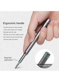 Arabest Precision Screwdriver Set 63 In 1 Magnetic Driver Bits Small Mini Pocket Screwdriver Tool Band Aluminum Case Repair Kit For Electronics Smartphone Watch Glasses  - Image 5