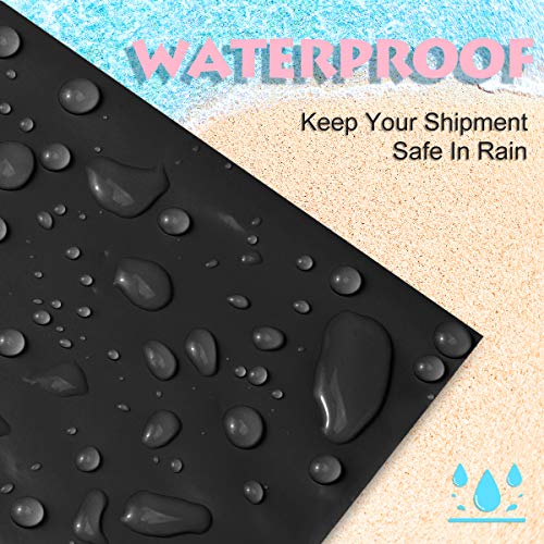 UCGOU Poly Mailers 9x12 Inch Black 200 Pack Shipping Bags #3 Strong Mailing Envelopes Boutique Packaging Postal Self Seal Adhesive Waterproof and Tear Proof Small Business for Clothes Books - Image 3