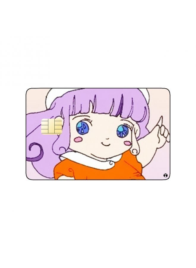 RKN PRINTED BANK CARD STICKER Little Memole Anime - Image 1
