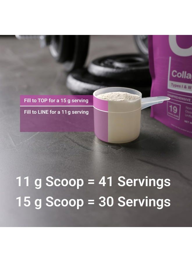 Essential Elements مسحوق الكولاجين المهدرج - دعم المفاصل، البشرة، الشعر، والأظافر | أنواع I & III ببتيدات | خالي من المواد الحافظة، من حيوانات تتغذى على العشب، خالي من الهرمونات، يذوب بسهولة (عبوتان) - Image 5